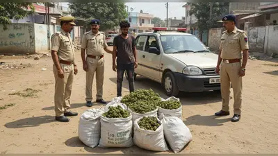 ओडिशा से 71.5 किलो गांजा लेकर बरेली पहुंचा एटा का तस्कर गिरफ्तार, कार से कर रहा था नशे का कारोबार