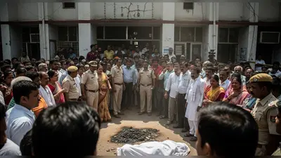यूपी: सपा दफ्तर के बाहर युवक का आत्मदाह, 6 लाख के विवाद ने ली जान; पूरे इलाके में हड़कंप