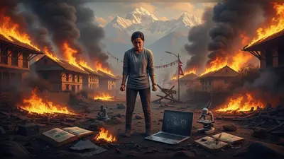 नेपाल हिंसा से हाहाकार: शोधार्थी बोले- “चारों तरफ आग का गोला”, सीमाएं बंद होने से शोध कार्य ठप