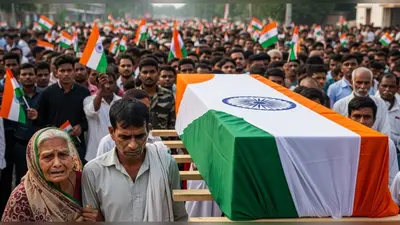 कैथल में शहीद लांसनायक को तिरंगे में लिपटी अंतिम विदाई: उमड़ी भीड़, परिजनों को एक करोड़ और सरकारी नौकरी का ऐलान