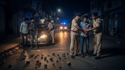 मुरादाबाद अपराध: पथराव-फायरिंग मामले में एक और आरोपी गिरफ्तार, नशे में धुत कार चालक भी पकड़े गए