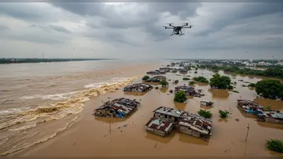 यमुना का रौद्र रूप: डूब क्षेत्र में अवैध निर्माणों का राज खोलेगी ड्रोन मैपिंग!