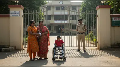 यूपी: सेंट थॉमस स्कूल की शर्मनाक हरकत, दिव्यांग छात्र के परिवार को 4 घंटे गेट पर रोके रखा