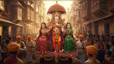 आगरा की रामलीला में भक्ति का सैलाब: रिद्धि-सिद्धि संग नगर भ्रमण पर निकले श्री गणेश, आज होगी रावण की दुहाई यात्रा!