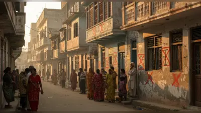 प्रयागराज के झूंसी में 100 घरों पर लाल निशान: रक्षा मंत्रालय के खाली करने के फरमान से हड़कंप
