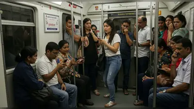 मेट्रो में लड़की की ऐसी हरकत, यात्रियों की शर्म से झुकीं नजरें! वीडियो देख आप भी हो जाएंगे हैरान