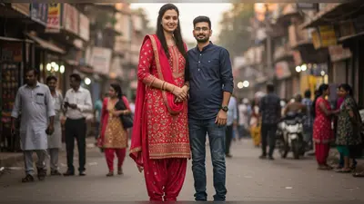 7 फीट लंबी पत्नी और साढ़े 5 फीट के पति की अनोखी वायरल जोड़ी: लोग दे रहे हैं अजब-गजब कमेंट्स