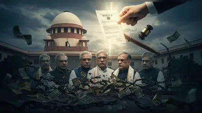 राजनीतिक दलों में बढ़ते भ्रष्टाचार पर सुप्रीम कोर्ट का एक्शन:केंद्र को नोटिस भेज 4 महीनों में जबाव मांगा; भाजपा नेता ने दायर की थी याचिका