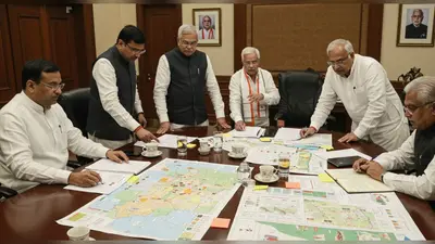 यूपी में बीजेपी-संघ का बड़ा मंथन: पंचायत, एमएलसी और 2027 चुनाव पर बनेगी रणनीति