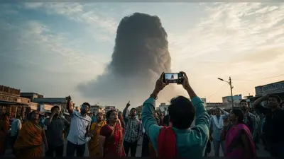 आसमान में दिखी रहस्यमयी परछाई, मोबाइल कैमरे में कैद हुई घटना से मचा हड़कंप