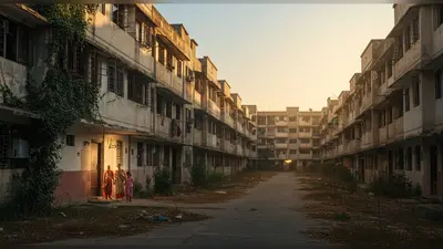 सुनसान सोसायटी में अड़ा इकलौता परिवार: ‘घर खाली नहीं करेंगे, यहीं रहेंगे!’