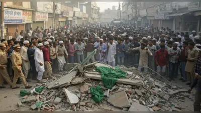 मेरठ में तोड़ी गईं छह मजारें, सैकड़ों की भीड़ का हंगामा; शहर और देहात में हाई अलर्ट