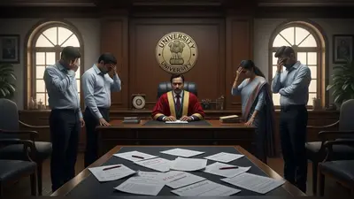 रुहेलखंड विश्वविद्यालय का सख्त कदम: B.Ed. परीक्षा मूल्यांकन में बड़ी लापरवाही पर 4 शिक्षक प्रतिबंधित