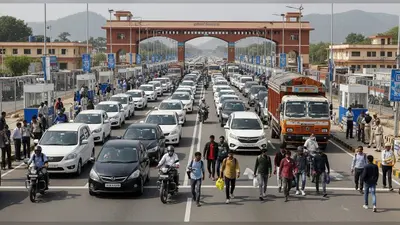 यूपी सीमा पर लौटी रौनक: Gen-Z प्रोटेस्ट के चार दिन बाद ट्रकों की कतारें खत्म, जानें कैसे बदले हालात