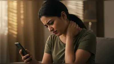 सिर झुकाकर मोबाइल चलाने की आदत पड़ी भारी, 20 साल की लड़की को हुई गंभीर गर्दन की समस्या