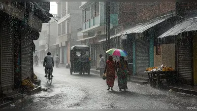 उत्तर प्रदेश में मौसम का यू-टर्न: पूर्वांचल और मध्यांचल में भारी बारिश के आसार, तापमान में 6 डिग्री की गिरावट!