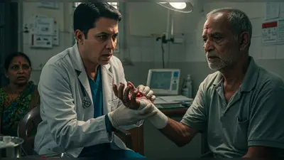 चोर ने बुज़ुर्ग का हाथ काटा, डॉक्टर ने समझा मामूली चोट, फिर खुला चौंकाने वाला राज़