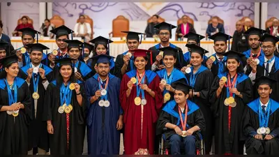 लखनऊ: पुनर्वास विश्वविद्यालय के 12वें दीक्षांत समारोह में छात्रों ने रचा इतिहास, सर्वाधिक मेडल जीते