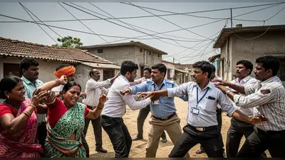 संभल में बिजली चेकिंग के दौरान भयंकर हंगामा: विजिलेंस टीम और ग्रामीणों में मारपीट, महिला समेत दो घायल