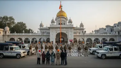 रामपुर बिलासपुर गुरुद्वारे में गोलीबारी और मारपीट: 15 पर केस दर्ज, इलाके में भारी पुलिस बल तैनात