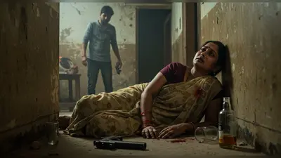 हरदोई में शर्मनाक वारदात: शराब के लिए बेची पत्नी की नथ, विरोध करने पर मारी गोली, पत्नी गंभीर घायल
