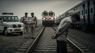 पुलिस समन लेकर पहुंची, डर से वैन चालक ने ट्रेन के आगे कूदकर दी जान; बच्चे की मौत से जुड़ा था मामला
