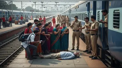 प्रयागराज: नॉर्थ ईस्ट एक्सप्रेस में फौजी के पिता की मौत, स्टेशन पर मचा हड़कंप, परिवार ने लगाए गंभीर आरोप