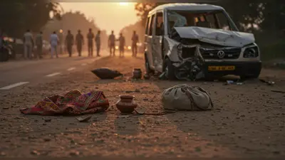 कोलकाता में दर्दनाक सड़क हादसा: जगन्नाथपुरी दर्शन जा रहे यूपी के छह श्रद्धालुओं की मौत