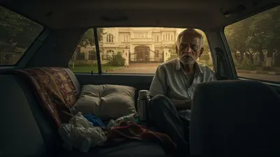 तलाक ने उजाड़ा जीवन: करोड़ों के घर का मालिक होते हुए भी बुजुर्ग कार में रहने को मजबूर!