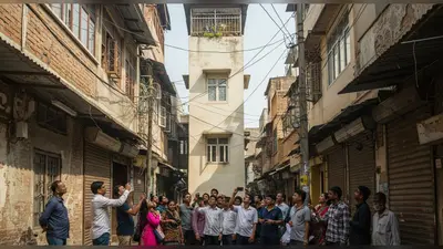 दिल्ली का अनोखा करिश्मा: सिर्फ 6 गज जमीन पर बना 3 मंजिला घर, देखने उमड़ रही भीड़