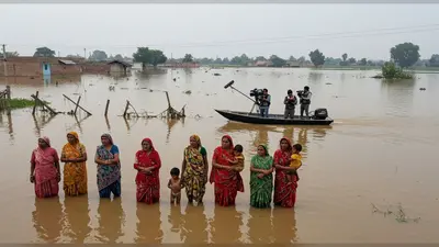 पंजाब में राहुल गांधी की यात्रा के दौरान बाढ़ प्रभावित क्षेत्रों में निराशा, लोग बोले- “हमें नाव तक नहीं मिली, भास्कर पहुंचा पर गांधी नहीं”