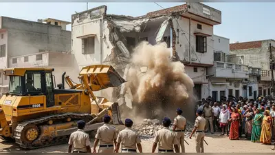 मेरठ: सलावा कांड में ‘बुलडोजर एक्शन’ से हड़कंप, मुख्य आरोपियों के घर जमींदोज!
