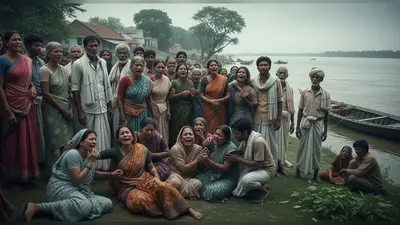 बहराइच में भयानक हादसा: सरयू नदी में पलटी नाव, भाभी के दसवां संस्कार में आए तीन ममेरे भाइयों की डूबकर मौत, गांव में मचा कोहराम