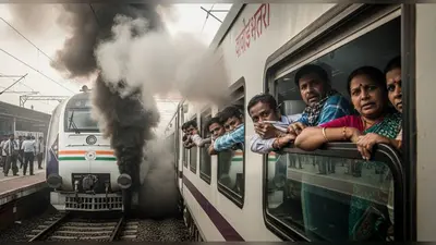 अलीगढ़ में क्लोन एक्सप्रेस का पहिया जाम, बोगी में भरा धुंआ, यात्रियों में हड़कंप; 10 मिनट बाद दिल्ली रवाना