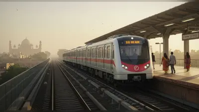 आगरा मेट्रो: अब दिसंबर से आरबीएस स्टेशन तक दौड़ेगी, सिर्फ तीन महीने का इंतजार!
