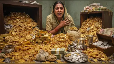 किन्नर के घर से मिला करोड़ों का खजाना: सोने-चांदी के ढेर और लाखों कैश देख रोने लगी किन्नर, वीडियो वायरल