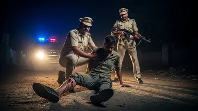 मथुरा पुलिस ने दबोचा 25 हजारी इनामी बदमाश: मुठभेड़ में पैर में लगी गोली, इलाके में राहत