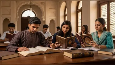 अलीगढ़ मुस्लिम यूनिवर्सिटी में नई मिसाल: मुस्लिम छात्र कर रहे गीता, उपनिषद का अध्ययन, वेद में पीएचडी भी