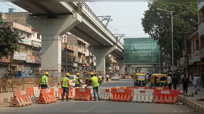 एमजी रोड पर मेट्रो का काम पूरा: आगरा को जाम से मिलेगी बड़ी राहत, हटेंगी बैरिकेडिंग