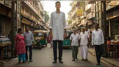 8.2 फीट की ऊंचाई, जन्म के साथ ही बनाया था वर्ल्ड रिकॉर्ड: मिलिए करण सिंह से, जिनकी कहानी ने किया हैरान