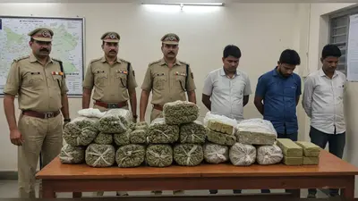 कानपुर में नशे के सौदागर गिरफ्तार: 7 किलो गांजा के साथ तीन पकड़े गए, कई जिलों में फैला था नेटवर्क