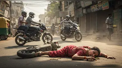 कानपुर: चेन लुटेरों ने झपट्टा मारा, बाइक से गिरी महिला आईसीयू में भर्ती; शहर में डर का माहौल