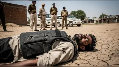 यूपी में खूंखार गैंगस्टर बलराम ठाकुर का एनकाउंटर: पत्नी पर बर्बरता, साले का कत्ल और बुलेटप्रूफ जैकेट का अंत