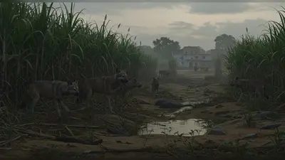 कछार और गन्ने के खेतों में भेड़ियों का खूनी खेल: पिछले साल से अब तक 80 से अधिक हमलों से दहशत में लोग