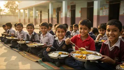 यूपी में मिड-डे मील की दरें बढ़ीं: प्राथमिक छात्रों को मिलेंगे 59 पैसे ज़्यादा, सरकार ने आवंटित किया बजट