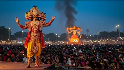 दशहरे पर रावण का अनोखा अंदाज हुआ वायरल, वीडियो ने जीता लाखों लोगों का दिल!