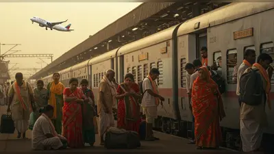 वैष्णो देवी यात्रा पर यूपी के श्रद्धालुओं को झटका: ट्रेनों में जगह नहीं, विमान किराया आसमान पर