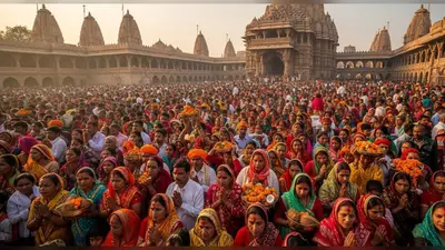 नवरात्रि 2025: विंध्याचल धाम में उमड़ा आस्था का सैलाब, पहले दिन मां के जयकारों से गूंजा देवी दरबार