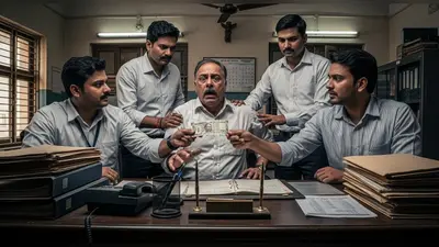 मुरादाबाद में 5 हज़ार की रिश्वत लेते पकड़ा गया क्लर्क: एंटी करप्शन टीम की बड़ी कार्रवाई, शिक्षक से मांगी थी रकम