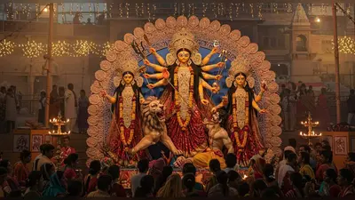 शारदीय नवरात्रि आज से: महादेव की काशी में छह जगहों पर विराजेंगी मां दुर्गा की भव्य प्रतिमाएं, जानें तैयारियां